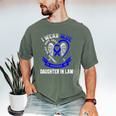 In Memory Of Daughter In Law Colon Cancer Awareness Shirts Men's Comfort Colors T-Shirt Moss In Memory Of Daughter In Law Colon Cancer Awareness Shirts Men's Comfort Colors T-Shirt Moss