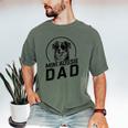 Mini Aussie Dad Dog Owner For Men Dad Christmas Men's Comfort Colors T-Shirt Moss