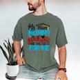 My Mommy Is A Graduate Shirt Matching Family Graduation Men's Comfort Colors T-Shirt Moss