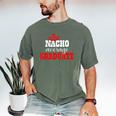 Nacho Average Graduate Shirt Cinco De Mayo Graduation Men's Comfort Colors T-Shirt Moss