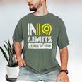 No Limits Cool Class Of 2019 Graduation Men's Comfort Colors T-Shirt Moss