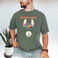 No Prob Llama Birthday Graduation Women Kids Girls Men's Comfort Colors T-Shirt Moss