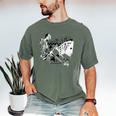 Nostalgia By EvanTube Roll The Dice Men's Comfort Colors T-Shirt Moss