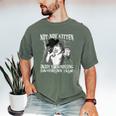 Not Now Kitten Daddy Increasing Shareholder Value Alpha Wolf Men's Comfort Colors T-Shirt Moss Not Now Kitten Daddy Increasing Shareholder Value Alpha Wolf Men's Comfort Colors T-Shirt Moss