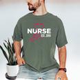 Nurse Graduate Graduation 2018 Nursing School Shirt Men's Comfort Colors T-Shirt Moss