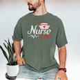 Nurse Nursing School Graduation Est 2018 Shirt Men's Comfort Colors T-Shirt Moss