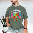 I Officially Graduated Kindergarten Graduation 2024 Men's Comfort Colors T-Shirt Moss