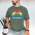 PhD Level Complete Graduation Doctorate In Philosophy Men's Comfort Colors T-Shirt Moss