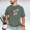 Phinally Done PhD T Shirt Graduation Men's Comfort Colors T-Shirt Moss