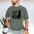 Please Be Patient With Me I'm From The 1900s Covered Wagon Men's Comfort Colors T-Shirt Moss