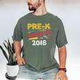 Pre-K Nailed It Class Of 2018 Graduation Men's Comfort Colors T-Shirt Moss