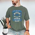Proud Of Cousin Police Academy Graduation Shirt Men's Comfort Colors T-Shirt Moss