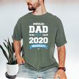 Proud Dad Of A Class Of 2020 Graduate TShirt Graduation Men's Comfort Colors T-Shirt Moss