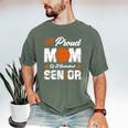 Proud Mom Of a Basketball Senior Class Of 2026 Graduation Men's Comfort Colors T-Shirt Moss