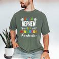 Proud NEPHEW Of A 8th Grade Graduate Graduation 2024 Class Men's Comfort Colors T-Shirt Moss