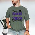 Proud Son Of a Class Of 2026 Graduate For Graduation Men's Comfort Colors T-Shirt Moss