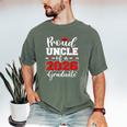 Proud Uncle Of A 2026 Graduate Senior Family Graduation Men's Comfort Colors T-Shirt Moss