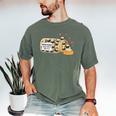 Pug Anti Depressant Mom Dad Kids Men's Comfort Colors T-Shirt Moss Pug Anti Depressant Mom Dad Kids Men's Comfort Colors T-Shirt Moss