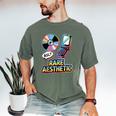 Rare Aesthetic Retro Nostalgia Y2K Vibes Men's Comfort Colors T-Shirt Moss