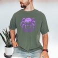 Recluse Pastel Goth Spider Shy Introvert Creepy Cute Kawaii Men's Comfort Colors T-Shirt Moss
