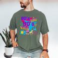 Retro 1980s 80's Baby 1990s 90's Made Me Nostalgia Birthday Men's Comfort Colors T-Shirt Moss