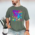 Retro 1980s 80's Baby 1990s 90's Made Me Nostalgia Birthday Men's Comfort Colors T-Shirt Moss