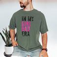 Retro In My Dad Girl Era Father's Day Christmas Men's Comfort Colors T-Shirt Moss