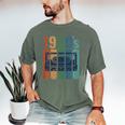 Retro Nineties Style Audio Tape Nostalgia Year 1990 Premium Tri-Blend Men's Comfort Colors T-Shirt Moss Retro Nineties Style Audio Tape Nostalgia Year 1990 Premium Tri-Blend Men's Comfort Colors T-Shirt Moss