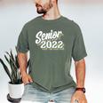 Retro Senior Class Of 2022 Men Women Graduation 90's Grad Men's Comfort Colors T-Shirt Moss