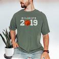 Senior 2019 Basketball Shirt Graduation Class Of 2019 Stars Men's Comfort Colors T-Shirt Moss
