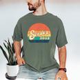 Senior 2023 Graduation My Last First Day Of Class Of 2023 Men's Comfort Colors T-Shirt Moss