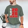 Senior 2026 Class Of 2026 Graduation Men's Comfort Colors T-Shirt Moss