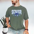 Senior 2026 Class Of 2026 Toile Coquette Bow Graduation 2026 Men's Comfort Colors T-Shirt Moss