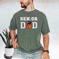 Senior 2026 Dad Basketball Graduation Men's Comfort Colors T-Shirt Moss