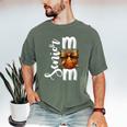 Senior Basketball Mom Class Of 2026 Player Graduation Grad Men's Comfort Colors T-Shirt Moss