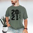 Senior Class Of 2021 Graduation High School College Men's Comfort Colors T-Shirt Moss