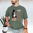 Senior Class Of 2026 Melanin Girl 2026 Graduation Men's Comfort Colors T-Shirt Moss