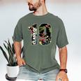 Senior Floral Class Of 2019 Shirt Graduation Idea Men's Comfort Colors T-Shirt Moss