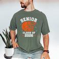 Senior Mom Class Of 2026 Basketball Graduation Men's Comfort Colors T-Shirt Moss