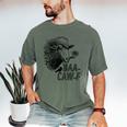 Sheep Baa Crow Caw Back Off Pun Tee For Introverts & Teens Men's Comfort Colors T-Shirt Moss Sheep Baa Crow Caw Back Off Pun Tee For Introverts & Teens Men's Comfort Colors T-Shirt Moss
