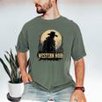 Spaghetti Western Cowboy Culture Classic Western Nostalgia Men's Comfort Colors T-Shirt Moss