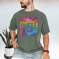 Straight Outta 8th Grade Great Graduation Eighth Grade Men's Comfort Colors T-Shirt Moss