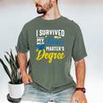 i Survived My Fiance's Masters Degree Graduation Gifts Men's Comfort Colors T-Shirt Moss i Survived My Fiance's Masters Degree Graduation Gifts Men's Comfort Colors T-Shirt Moss