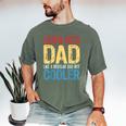 Tater Tots Dad Like a Regular Dad But Cooler Men's Comfort Colors T-Shirt Moss