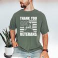 Thank You Veterans In Memory Of All Veterans Men's Comfort Colors T-Shirt Moss
