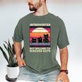 Unique Art For Introverted Cat Fans -Adults Cat Humorous Introvert Small Men's Comfort Colors T-Shirt Moss Unique Art For Introverted Cat Fans -Adults Cat Humorous Introvert Small Men's Comfort Colors T-Shirt Moss