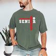 Volleyball Senior Night Volleyball Senior 2025 Graduation 5 Men's Comfort Colors T-Shirt Moss