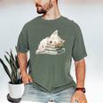 West Highland Terrier Books Dog Breed Westie For Men Women Girls Kids Men's Comfort Colors T-Shirt Moss