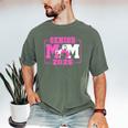 Wrestling Senior Mom Wrestling Senior 2026 Graduation Men's Comfort Colors T-Shirt Moss