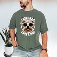 Yorkie Dad Father’s Day Yorkshire Terrier Dog Dad Men's Comfort Colors T-Shirt Moss